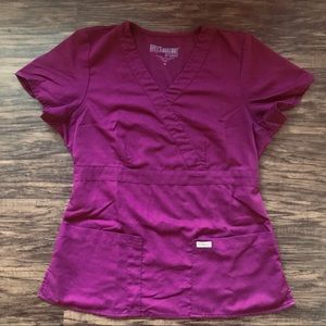 Grey’s Anatomy Scrub Top Sz Med